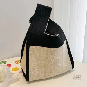 Sac à main tissé japonais élégant et authentique