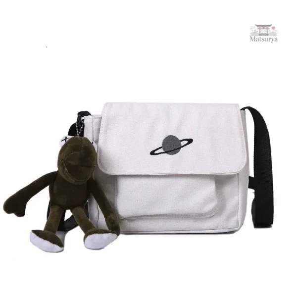 Sac à bandoulière style japonais, compact et stylé
