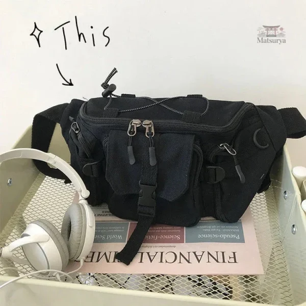 Sac japonais à bandoulière pour un look unique