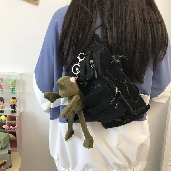 Sac japonais moderne avec bandoulière ajustable