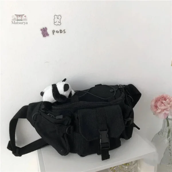 Sac à bandoulière japonais avec motifs authentiques