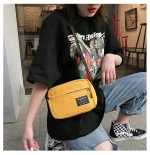 Sac en toile tendance, influencé par le Japon