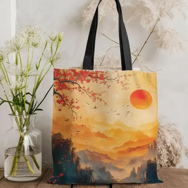 Sac fourre tout japonais, parfait pour la plage