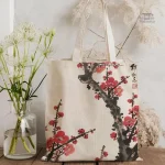 Sac fourre tout en toile pour un look décontracté