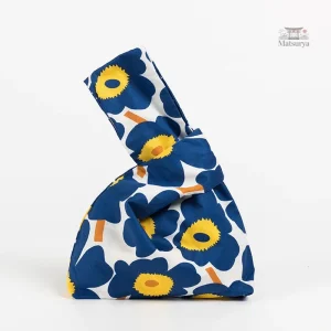 Sac furoshiki japonais en tissu coloré et réutilisable