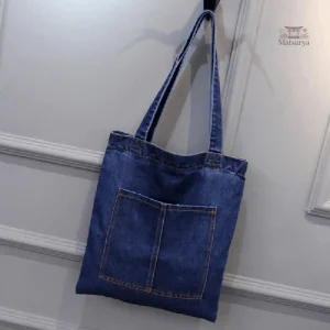 Variations de Sac Japonais en Denim, design unique et tendance