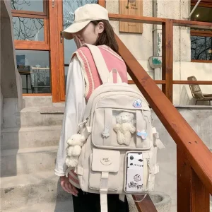 Sac Japonais tendance aux détails kawaii et mignons