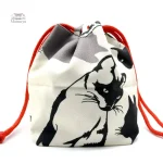 Accessoire mode : sac japonais avec motifs artisanaux