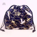 Sac rangement bento motif Cygne élégant et pratique
