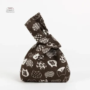 Sac en tissu japonais réutilisable Furoshiki
