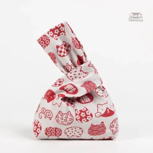 Sac écologique en tissu japonais Furoshiki