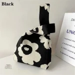 Sac tendance japonais en tricot, pour un usage quotidien