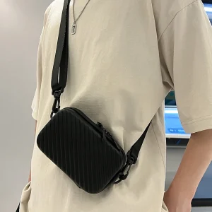 Sacoche à bandoulière en cuir japonais