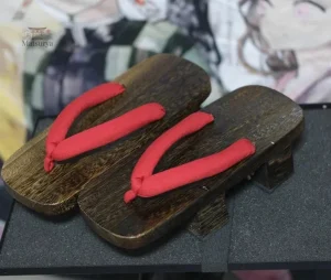 Accessoire japonais Zori avec semelles en paille