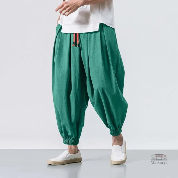 Pantalon ample japonais, un choix unique pour hommes