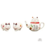 Tasse en céramique avec design de chat japonais