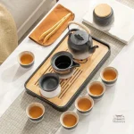 Accessoires pour service à thé japonais en céramique