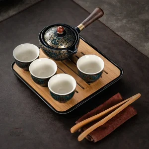 Service à Thé Japonais Traditionnel en céramique raffinée