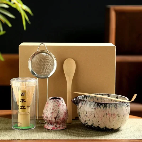Ensemble de thé matcha pour moments de détente