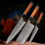 Set de couteaux japonais haut de gamme pour la cuisine