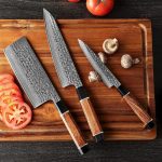 Couteau japonais de chef, idéal pour la préparation culinaire