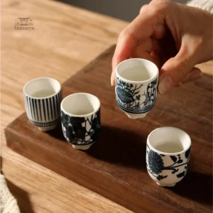 Set tasse japonais élégant et traditionnel