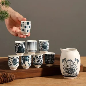 Design minimaliste pour tasse japonaise chic