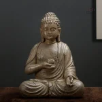 Statue Japonaise de Bouddha en méditation