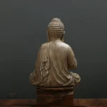 Statue décorative Bouddhiste en bois sculpté