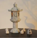 Statue Japonaise Lampe Stylée en décoration intérieure
