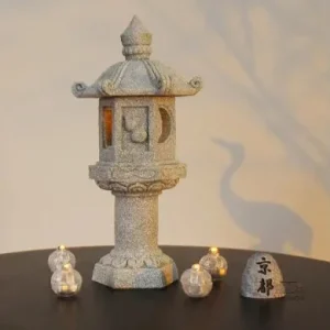 Statue Japonaise Lampe Stylée en décoration intérieure