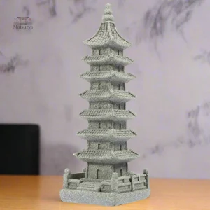 Statue Japonaise d'Ornement en résine décorative