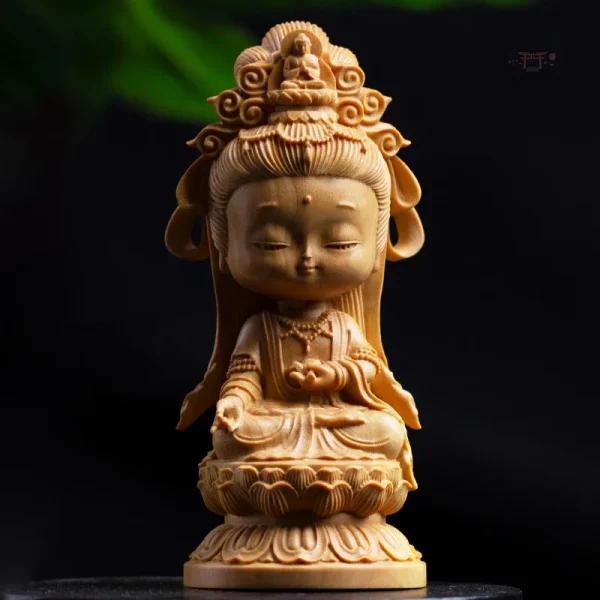 Statue Japonaise en Bois