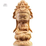 Art en bois japonais, design élégant et raffiné