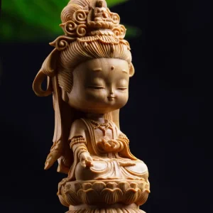 Sculpture en bois traditionnelle du Japon