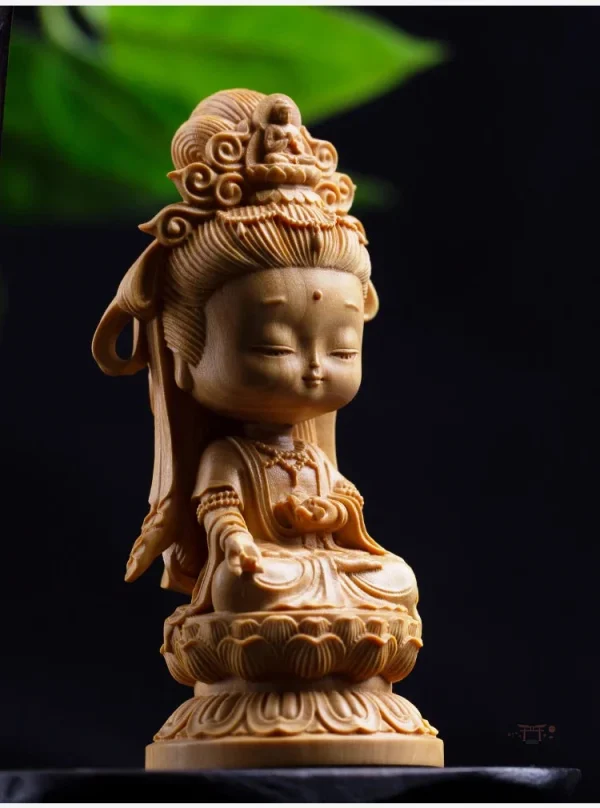 Sculpture en bois traditionnelle du Japon