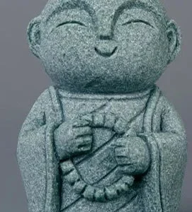 Statue Mini Bouddha Japonaise en résine décorative