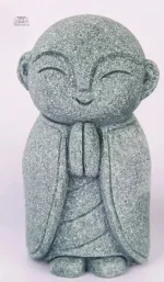 Mini Bouddha en position assise, symbole de paix