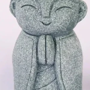 Mini Bouddha en position assise, symbole de paix