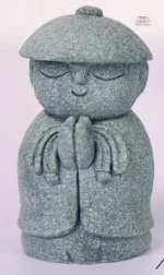 Bouddha miniature en style japonais, élément décoratif