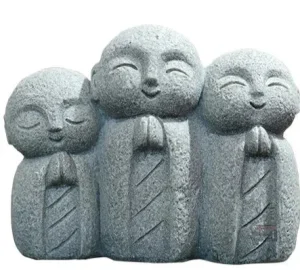 Représentation artistique d'un moine japonais traditionnel