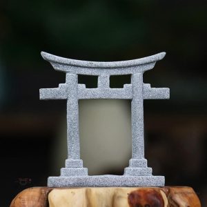 Statue japonaise décorative pour aquarium
