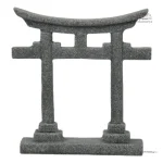 Élément décoratif aquatique, statue japonaise unique