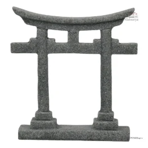 Élément décoratif aquatique, statue japonaise unique