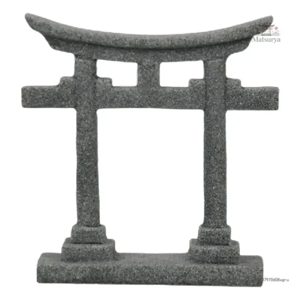 Élément décoratif aquatique, statue japonaise unique