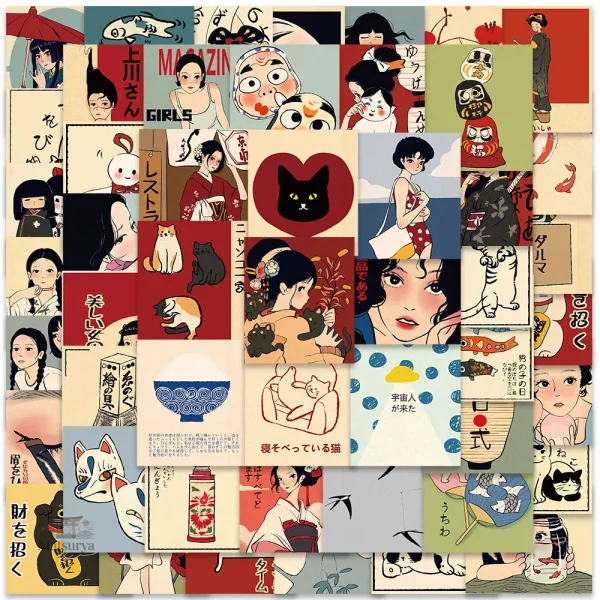 Stickers japonais tendances pour les amateurs de culture