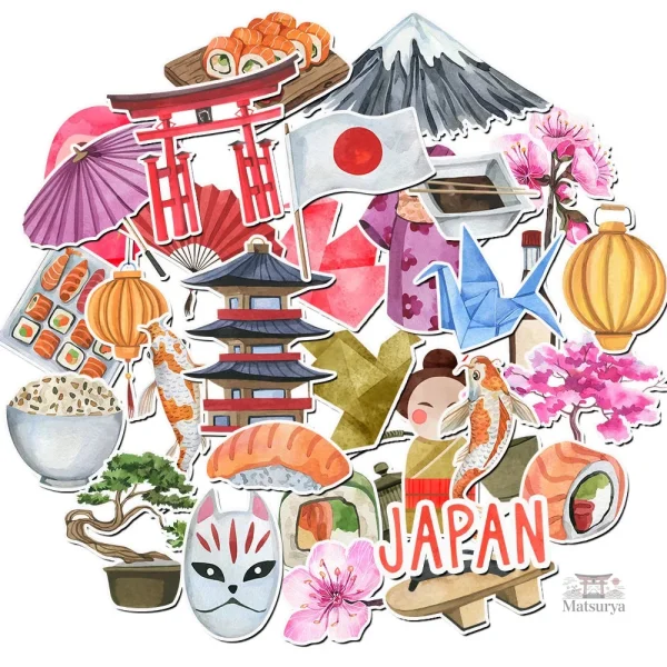 stickers-de-voyage-univers-japonais-1 Stickers de voyage japonais universels