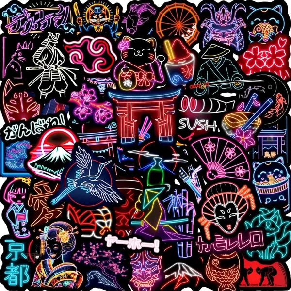 stickers-japonais-kyoto-1 Stickers Kyoto Japonais décoratifs pour personnaliser vos objets