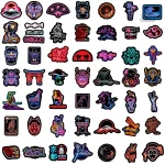 Collection de stickers Kyoto, embellissement culturel japonais