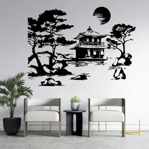 stickers-muraux-culture-japonais-1 Stickers muraux japonais pour décoration intérieure